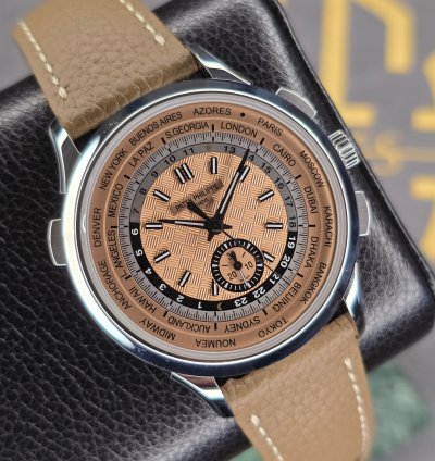 Patek Philippe World Time Chronograph Flyback 5935a World Time Complications