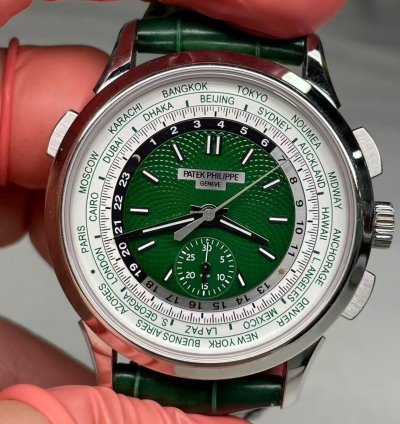 Patek Philippe World Time Chronograph Flyback Chronograph
