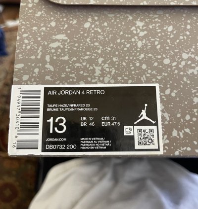 Nike Air Jordan 4 Taupe Haze