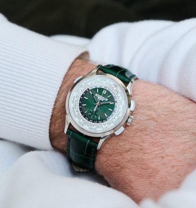 Patek Philippe World Time Chronograph Flyback Chronograph 5930p-001 Platinum