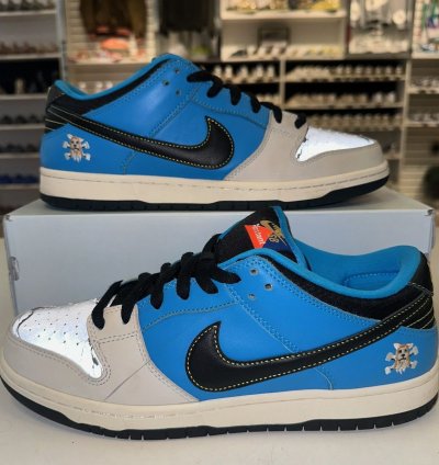Size 11 - Nike Sb Dunk Low Pro Qs Instant Blue Hero