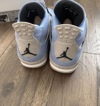 Nike Air Jordan 4 University Blue Unc Sz 11 New
