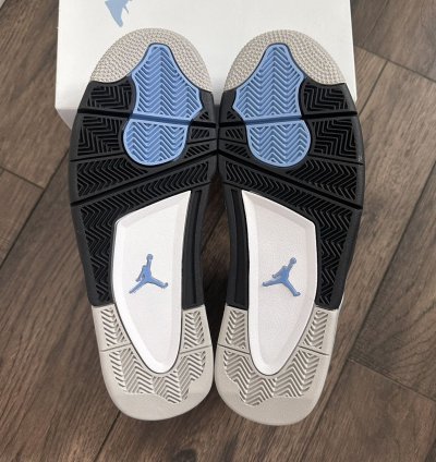 Nike Air Jordan 4 University Blue Unc Sz 11 New