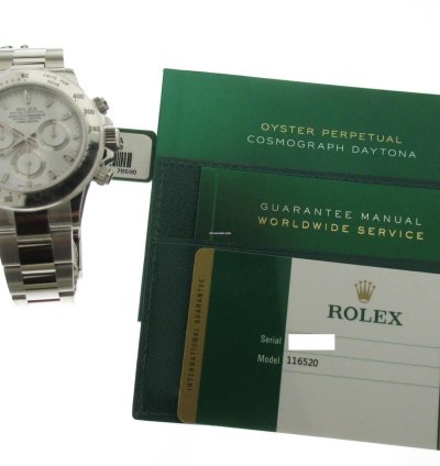 Rolex Daytona White 116520 Nos