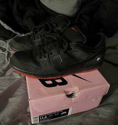 Size 11 5 - Nike Sb Dunk Low Pro Jeff Staple Black Pigeon