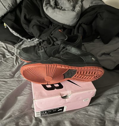 Size 11 5 - Nike Sb Dunk Low Pro Jeff Staple Black Pigeon