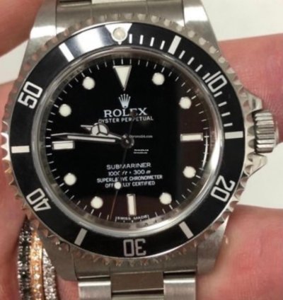 Rolex Submariner no Date Full Set Rrr Nuovo New 4 Scritte Cosc Stikered