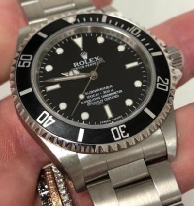 Rolex Submariner no Date Full Set Rrr Nuovo New 4 Scritte Cosc Stikered
