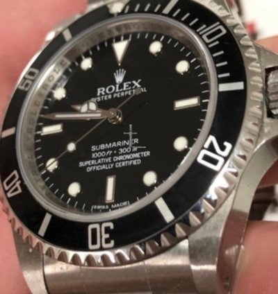 Rolex Submariner no Date Full Set Rrr Nuovo New 4 Scritte Cosc Stikered