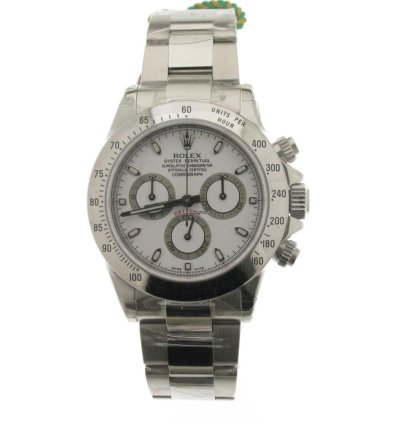 Rolex Daytona White 116520 Nos Serial Luminova Lc 532 Saudi Arabia