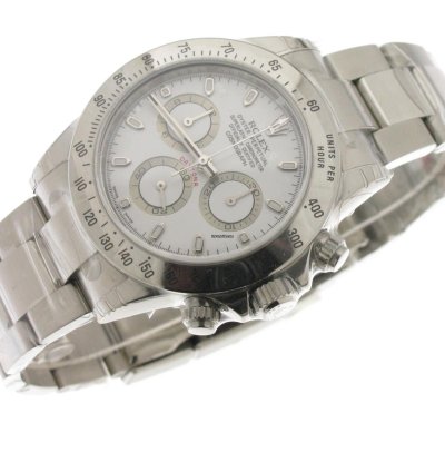 Rolex Daytona White 116520 Nos Serial Luminova Lc 532 Saudi Arabia
