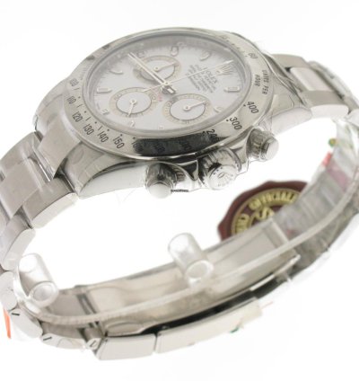 Rolex Daytona White 116520 Nos Serial Luminova Lc 532 Saudi Arabia