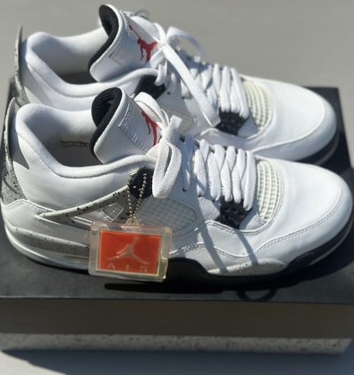 Nike Air Jordan 4 White Cement 2016 Deadstock Brand New