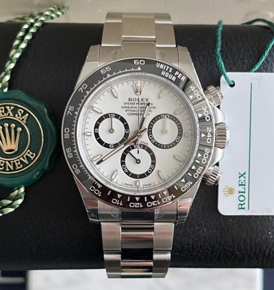 Rolex Daytona White 126500ln New Full Stickers