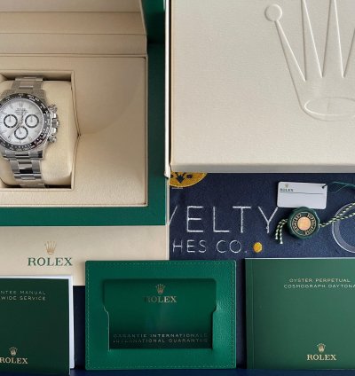 Rolex Daytona White 126500ln New Full Stickers