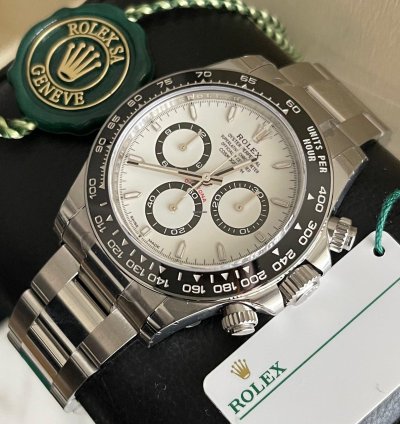 Rolex Daytona White 126500ln New Full Stickers