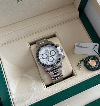 Rolex Daytona White 126500ln New Full Stickers