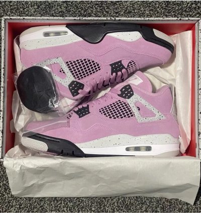 Jordan 4 Retro Orchid womens
