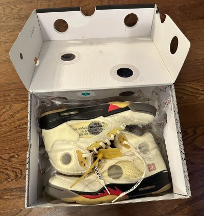 Nike Air Jordan 5 Off White Sail