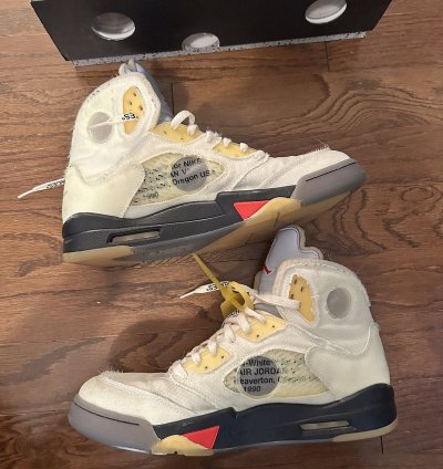 Nike Air Jordan 5 Off White Sail