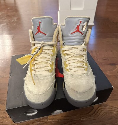 Nike Air Jordan 5 Off White Sail