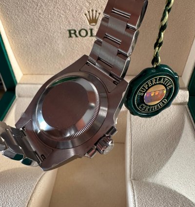 Rolex Submariner Date 116610lv Hulk Full Set Full Stickers Qr Code Italiano