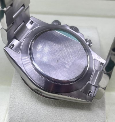 Rolex Daytona White Aph Dial New Unworn Fully Stickers Qr Code Full Set Box Papers - Long Clasp