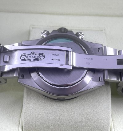 Rolex Daytona White Aph Dial New Unworn Fully Stickers Qr Code Full Set Box Papers - Long Clasp