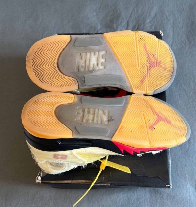 Nike Air Jordan 5 Off White Sail Size 12 5 Dh8565 100