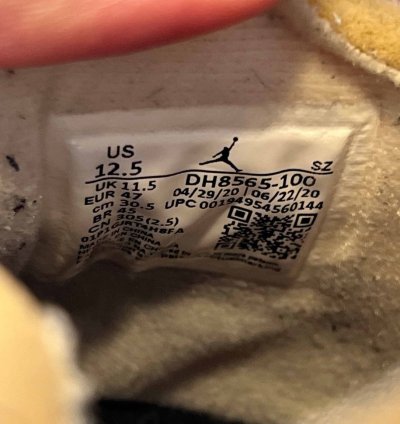 Nike Air Jordan 5 Off White Sail Size 12 5 Dh8565 100