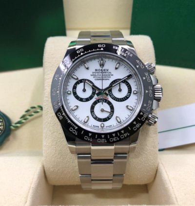 Rolex Daytona White Ceramic Stainless Steel 2023