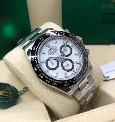 Rolex Daytona White Ceramic Stainless Steel 2023