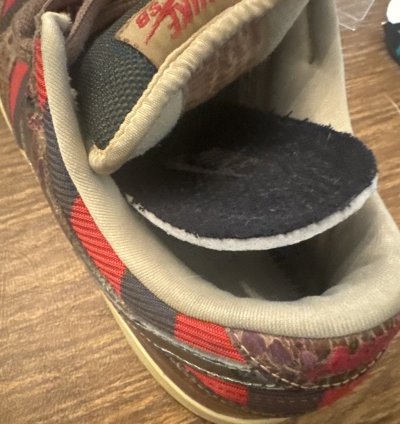 Size 9 5 - Nike Sb Dunk Low Freddy Kruger Used read Desc