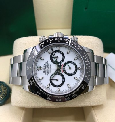 Rolex Daytona White Ceramic Stainless Steel 2023