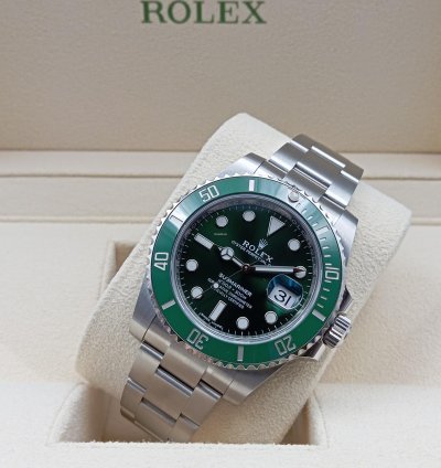 Rolex Submariner Date 116610lv Hulk New 2020 Full Set