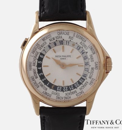 Patek Philippe World Time Complications 5110r-001 World Time Tiffany Co