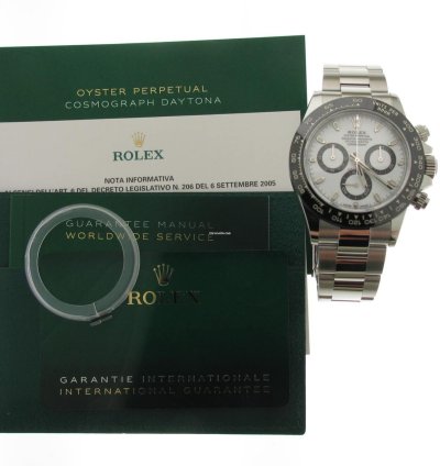 Rolex Daytona White Dial 116500