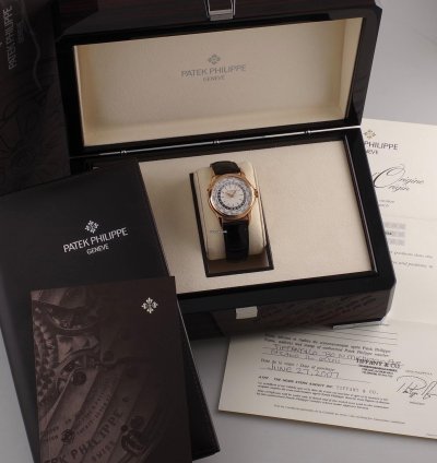 Patek Philippe World Time Complications 5110r-001 World Time Tiffany Co