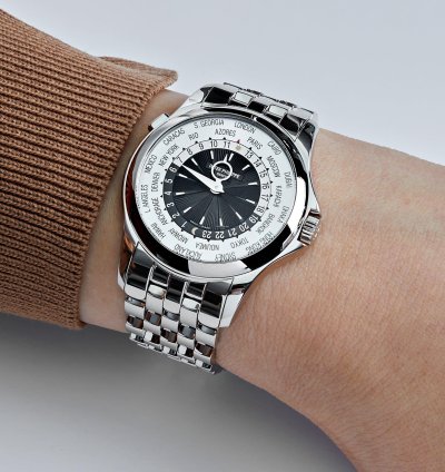 Patek Philippe World Time Complications 5130 1g-010 World Time White Gold
