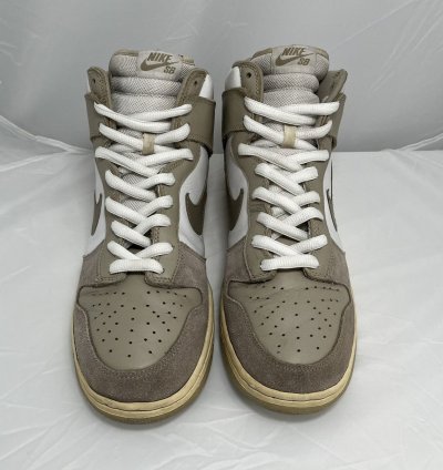 Grail Vintage Size 11 5 Nike Dunk High Pro Sb White Khaki