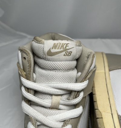 Grail Vintage Size 11 5 Nike Dunk High Pro Sb White Khaki