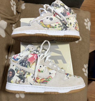 Supreme Nike Dunk Sb High Rammellzee
