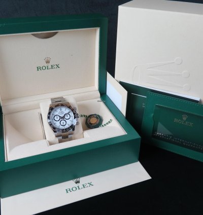 Rolex Daytona White Dial 126500ln New