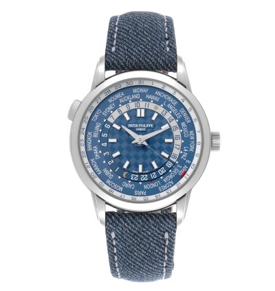 Patek Philippe World Time Complications Le White Gold Mens Watch 5330g