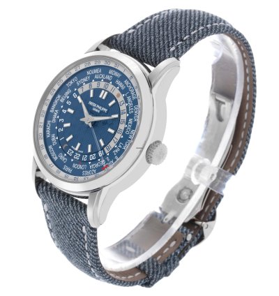 Patek Philippe World Time Complications Le White Gold Mens Watch 5330g
