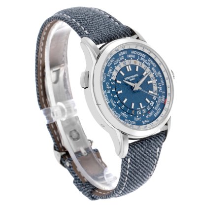 Patek Philippe World Time Complications Le White Gold Mens Watch 5330g