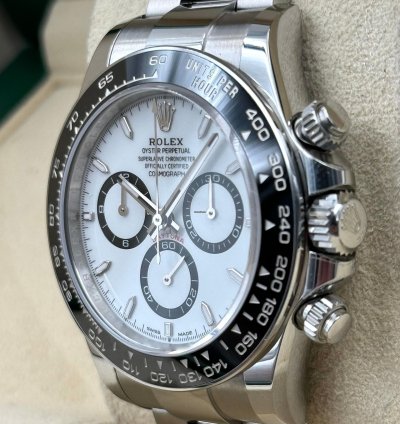 Rolex Daytona White Dial 126500ln Unworn 2024