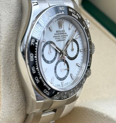 Rolex Daytona White Dial 126500ln Unworn 2024