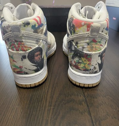 Supreme Nike Sb Dunk High Og Qs Rammellzee
