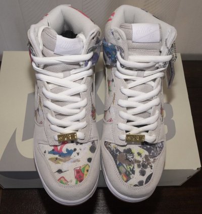 Supreme Nike Sb Dunk High Rammellzee Sz 9